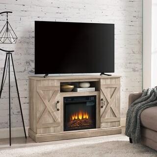 Fireplace TV Stand for TV Up to 65" w/ 18" Fireplaces Inser, Media ...